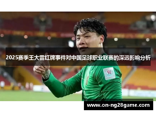 2025赛季王大雷红牌事件对中国足球职业联赛的深远影响分析